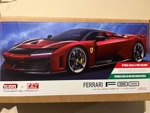 Modellino pzy ferrari f80 24 - modellino,