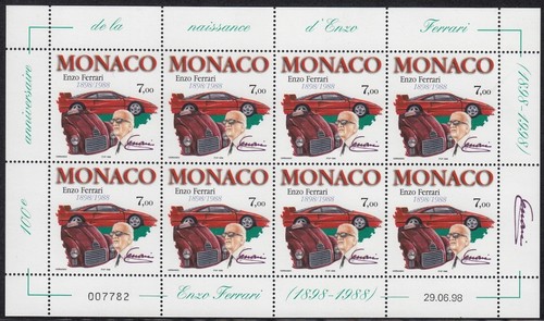 Monaco 1998 enzo ferrari 2419 - enzo,