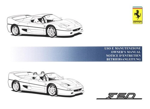 Ferrari f50 1995 3rd edition - f50,