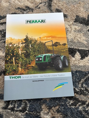 Brochure trattore ferrari thor - ferrari,
